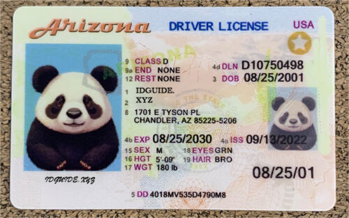 Arizona scannable card